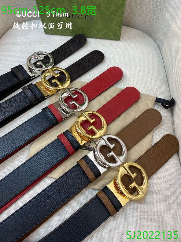 Gucci Belt 38mmX95-125CM 7D297